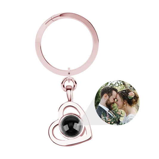 Personalized Photo Projection Keychain
