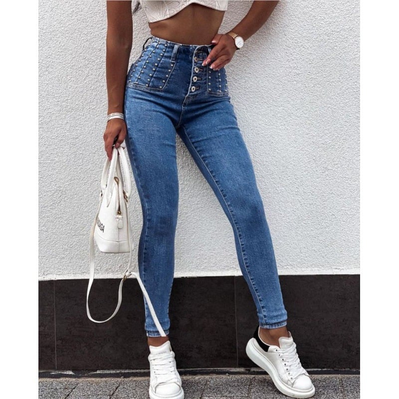 High Waist Skinny Jean
