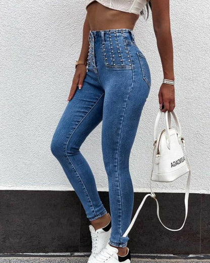 High Waist Skinny Jean